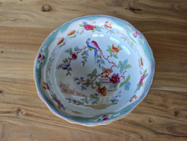 Petrus Regout Portici hoge ronde schaal op voet 26,5 cm