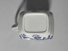 Engels blauw Unicorn Tableware Asiatic Pheasants Kan 18 cm