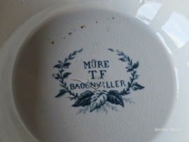 Societe Ceramique Mures hoge terrine dekschaal