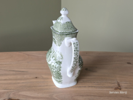 Engels groen Grindley Country Inns Koffiepot 18 cm