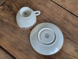 Wedgwood Briar Rose thee Kop en schotel Ø 9 cm.