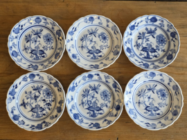 Zwiebelmuster Huttensteinach Set 6x Amusebordjes 12,5 cm