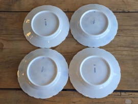 Zwiebelmuster Huttensteinach set 4x bord 19 cm