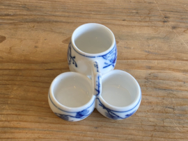 Zwiebelmuster onbekend merk Menage mosterd setje