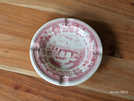 Villeroy en Boch Burgenland rood asbak 15,5 cm