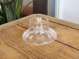 Leerdam Glas Vintage Kaarsenkandelaar