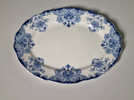 Boch BFK decor Dordrecht blauw Serveerschaal ovaal 33 cm