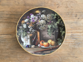 Mosa Maastricht wandbord 'Stilleven met Veldbloemen' 21 cm