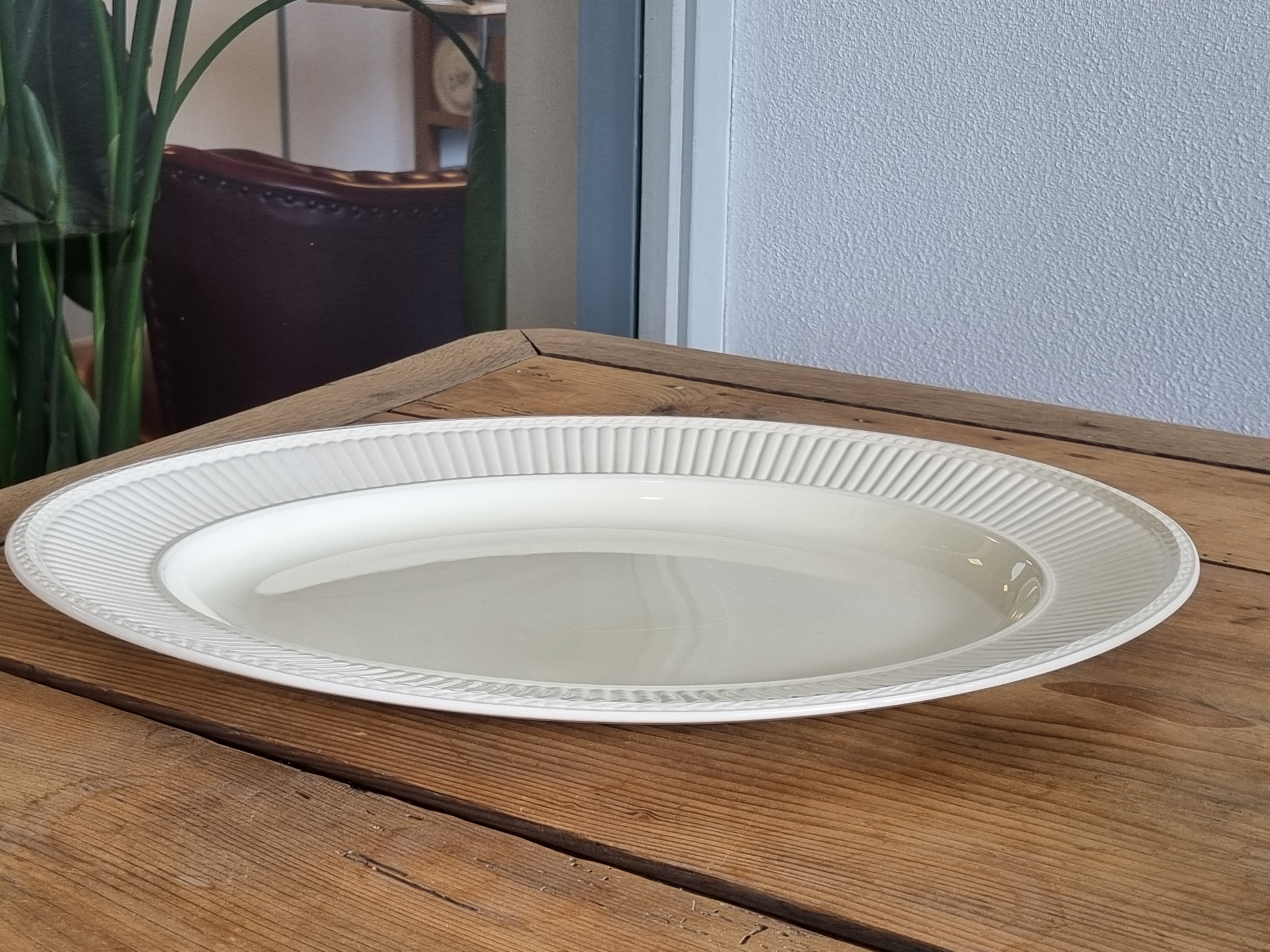 Wedgwood Edme ovale Serveerschaal 40 cm