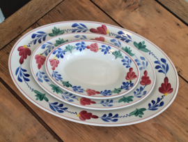 Oud Boerenbont Royal Sphinx Set 3x Schaal Hotelporselein