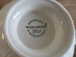 Wedgwood  Queen's Shape Queen's Plain Soepkom met schotel