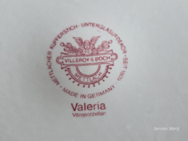 Villeroy en Boch Valeria rood dekschaal terrine