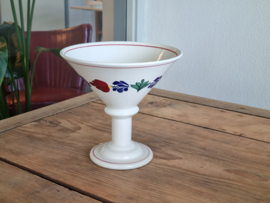 Boerenbont Boch Fruitcoupe op voet