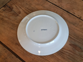 Petrus Regout Marines donkerblauw plat dinerbord 23,5 cm (rond model, ster)