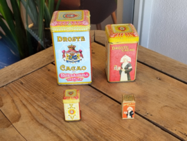 Droste Cacao Holland set 3x blik (in elkaar passend)