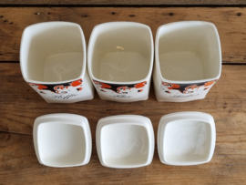 Societe Ceramique set Vooorraadpotten decor Faust