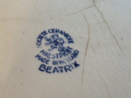 Beatrix Societe Ceramique Gebakschaal Serveerschaal (chipje onderkant greep)