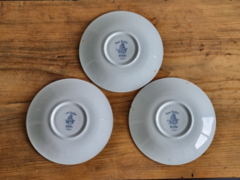 Rorstrand Ostindia East Indies set 3x Thee Kop en schotel 9 cm (Aardewerk)