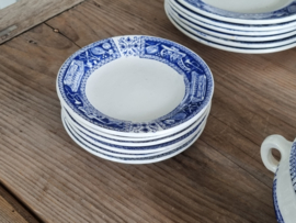 Blauw AMC Belgium compleet vintage Kinderservies