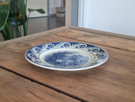 Landschap Blauw Societe Ceramique ontbijtbordje 21,5 cm (nr. 3)