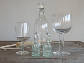 Glas Set Vintage voor decoratie