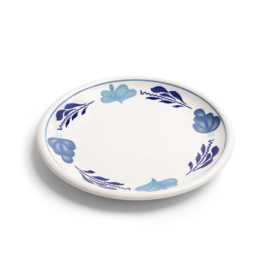 Royal Boch Belgium Boerenbont blauw Boerenblauw gebaksbordje 16 cm