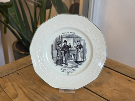 Boch Belgium bord Halle au Beurre 19,5 cm