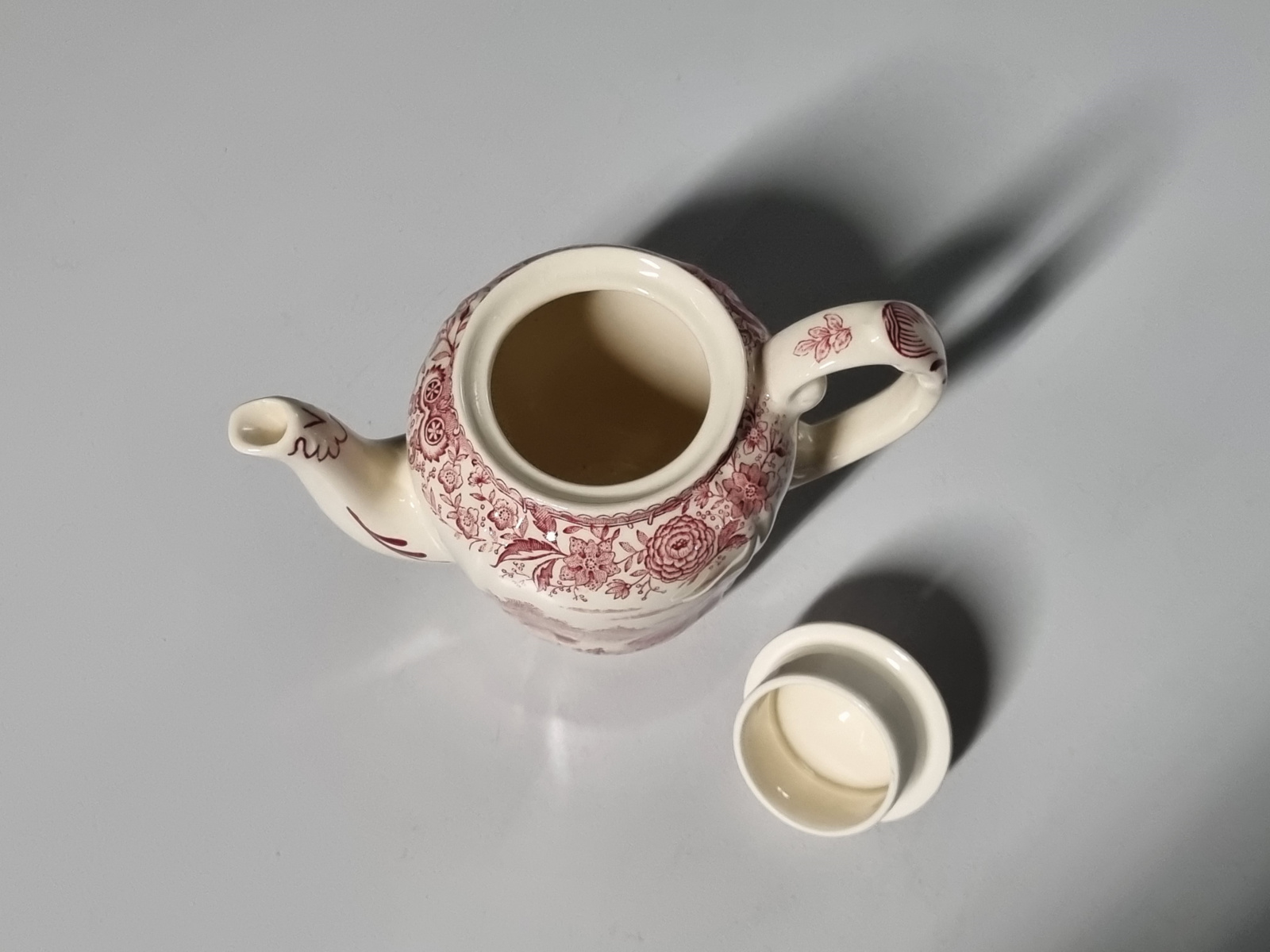 Villeroy en Boch Burgenland rood Koffiepotje 1-persoons