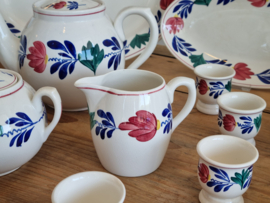 Oud Boerenbont Societe Ceramique 483a Ontbijtservies 8-pers.