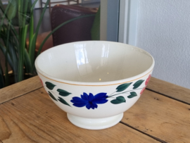 Boerenbont 418 Societe Ceramique Kom op voet (wit) 2-rings