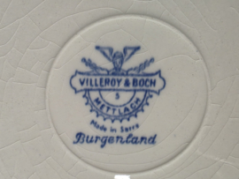Villeroy en Boch Burgenland blauw Pannenkoekenbord 31,5 cm