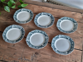 Victoria Groen Societe Ceramique set 6x Ontbijtbordje 20,5 cm (wit)