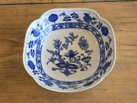 Zwiebelmuster Bavaria hoge schaal 23 cm (vierkant)