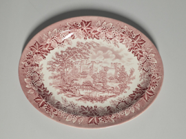 Engels rood English Ironstone Tableware EIT ontbijtservies 6 personen (kasteel)