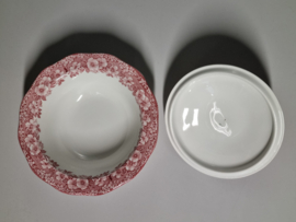 Engels rood Enoch Wedgwood Woodland Dekschaal Terrine