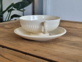 Verkocht Wedgwood Edme Soepkom met schotel