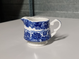 Engels blauw Woods Ware Melkkannetje