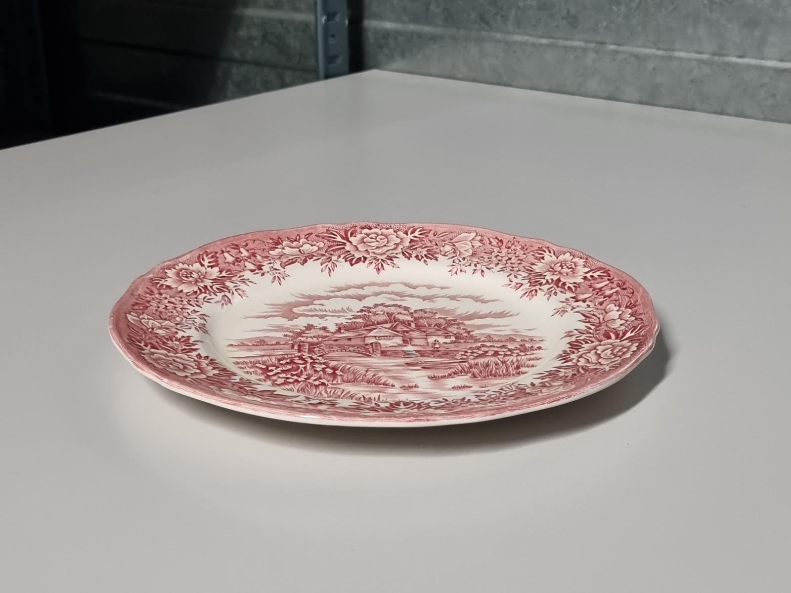 Engels rood Alfred Meakin English Village Ontbijtbordje 20 cm