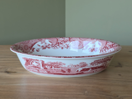 Copeland Spode's Italian hoge ovale schaal 31,5 cm