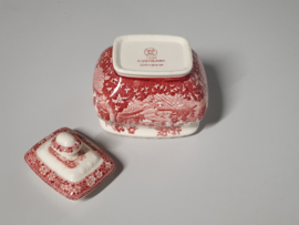 Villeroy en Boch Rusticana rood Suikerpot (gewone model)