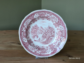 Villeroy en Boch Burgenland rood diep bord 23 cm