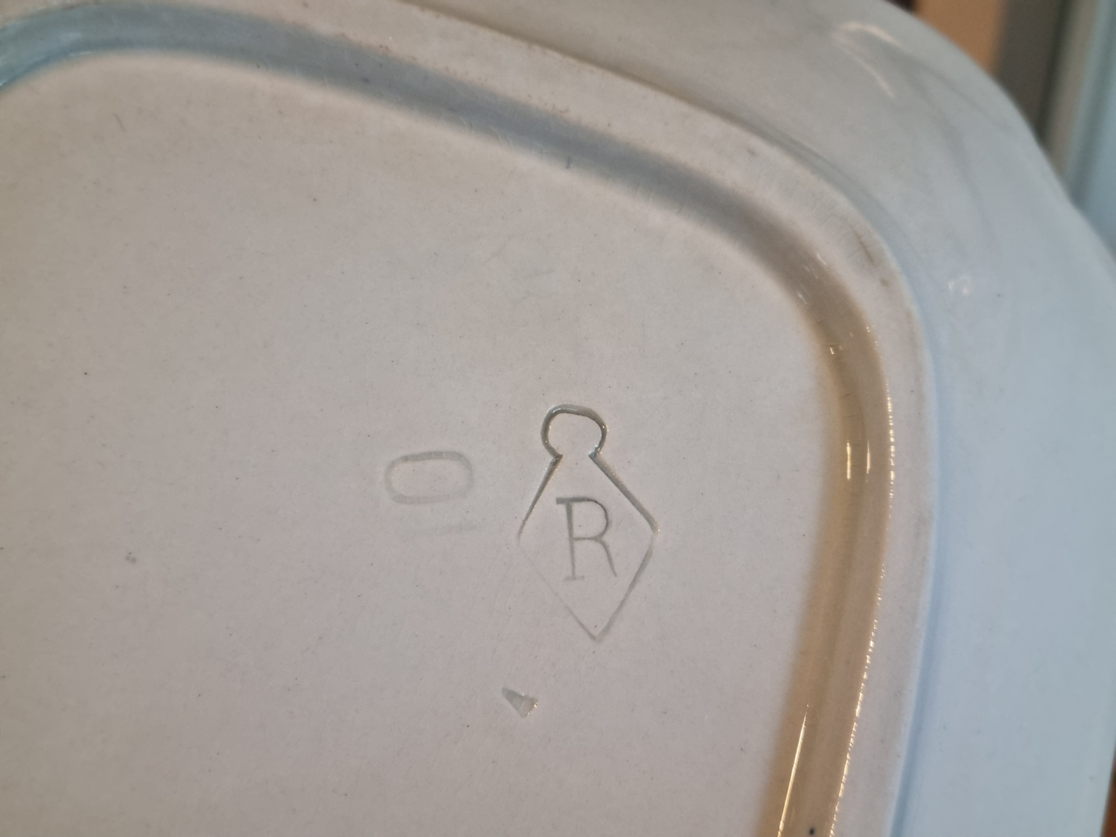 Zwiebelmuster Regout rechthoekige serveerschaal 31 cm