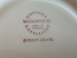 Wedgwood  Queen's Shape Queen's Plain Soepkom met schotel