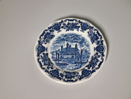Engels blauw Enoch Wedgwood Royal Homes Of Britain ontbijtbordje 19,5 cm