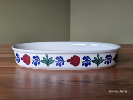 Boerenbont Boch ovale ovenschaal 36 cm