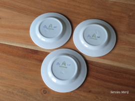Royal Copenhagen Tranquebar Trankebar set 3x theezakjeslegger 9 cm