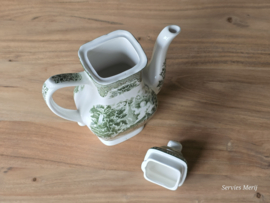 Engels groen Grindley Country Inns Koffiepot 18 cm