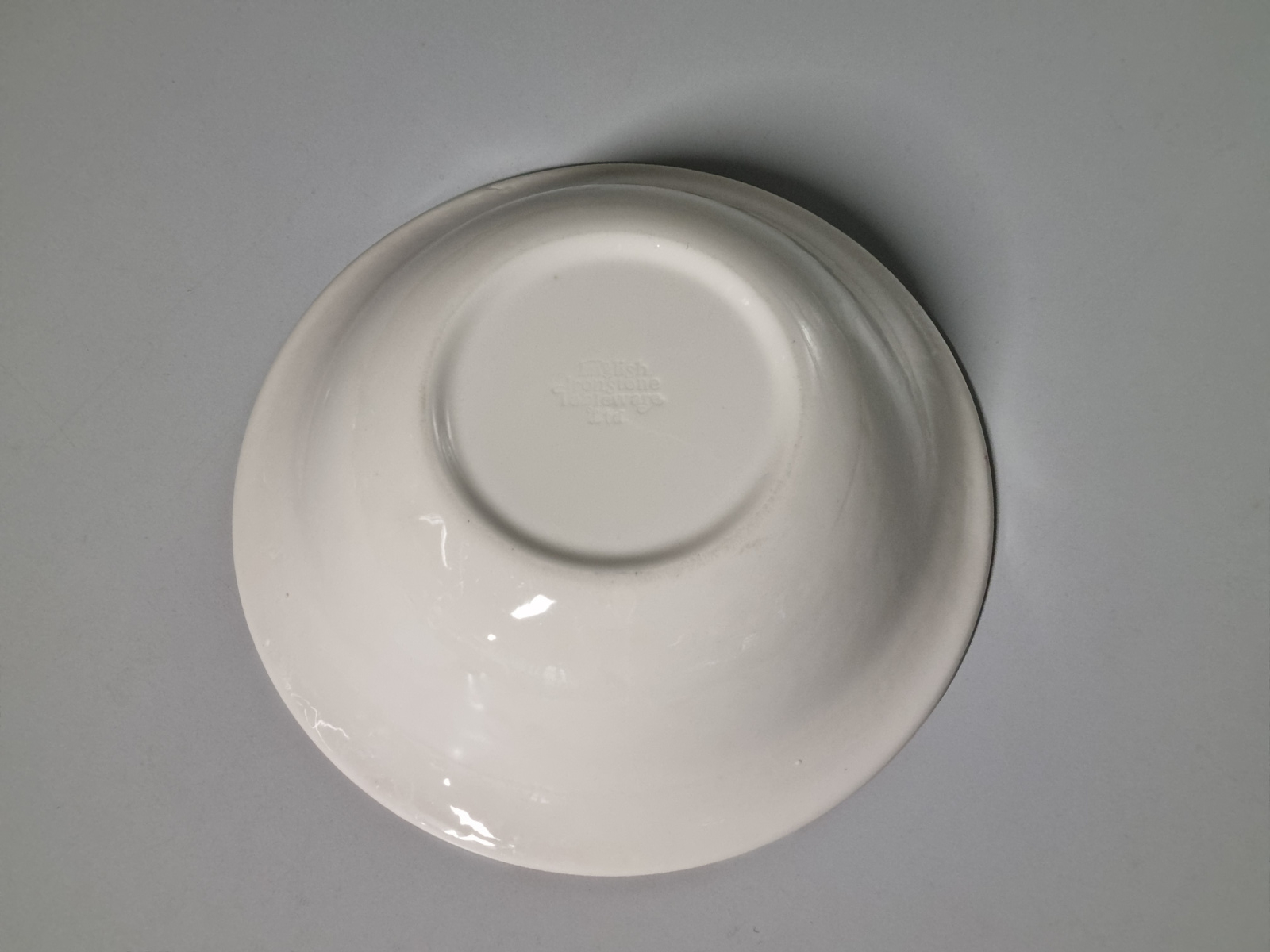 Engels rood Ironstone EIT Ltd England Serveerschaal 21,5 cm