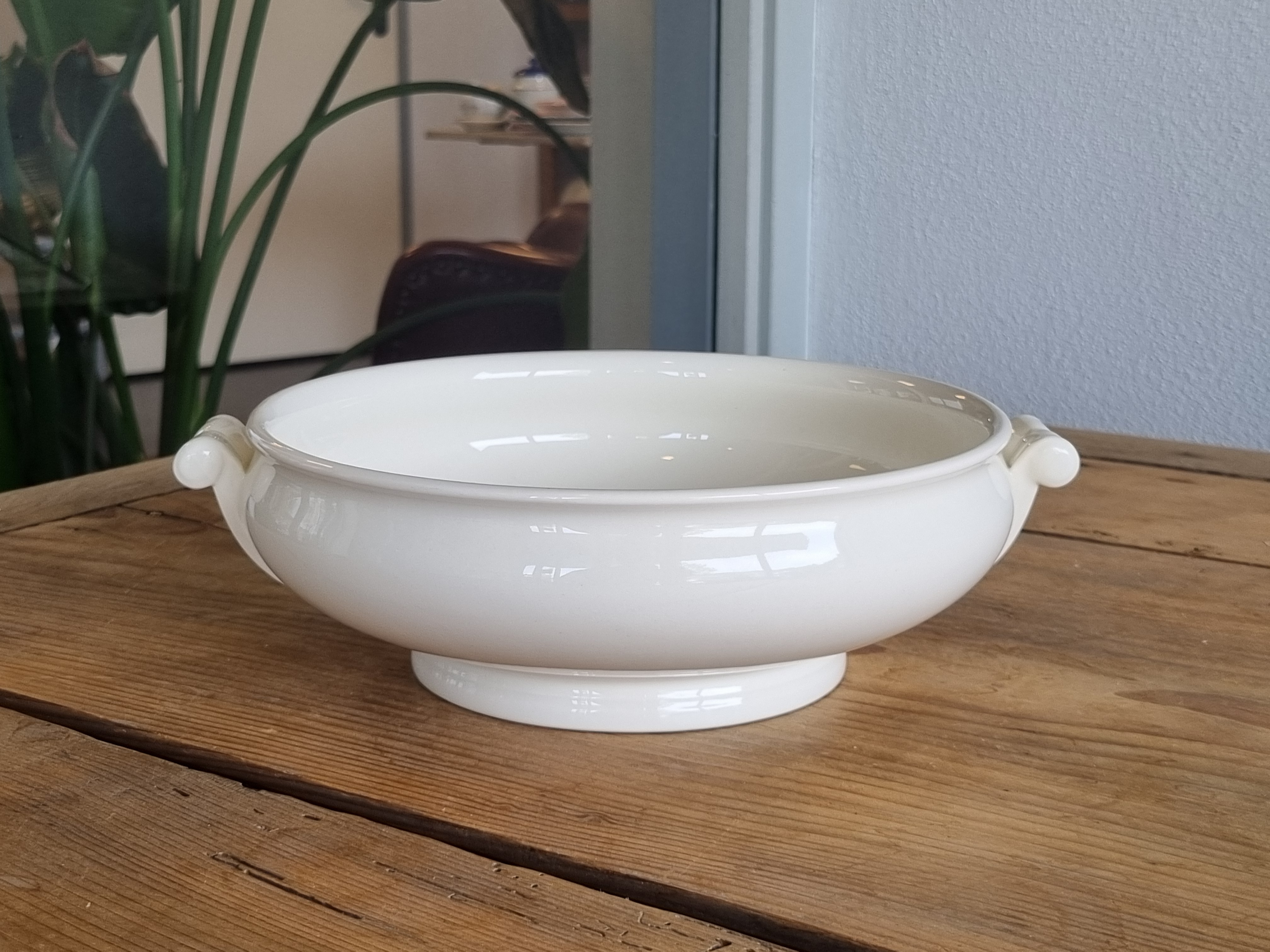 Wedgwood Queen's Ware Schaal rond model 20,5 cm