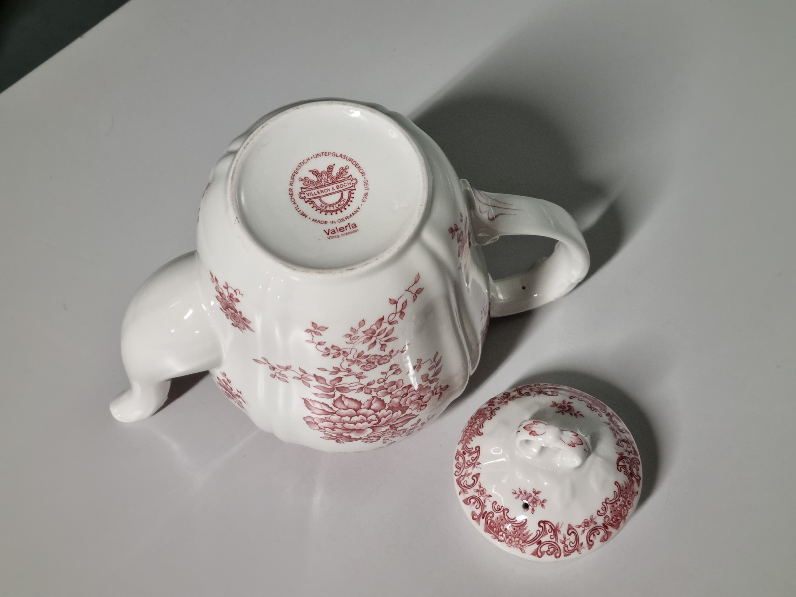 Villeroy en Boch Valeria rood koffiepot 1 liter nr. 2